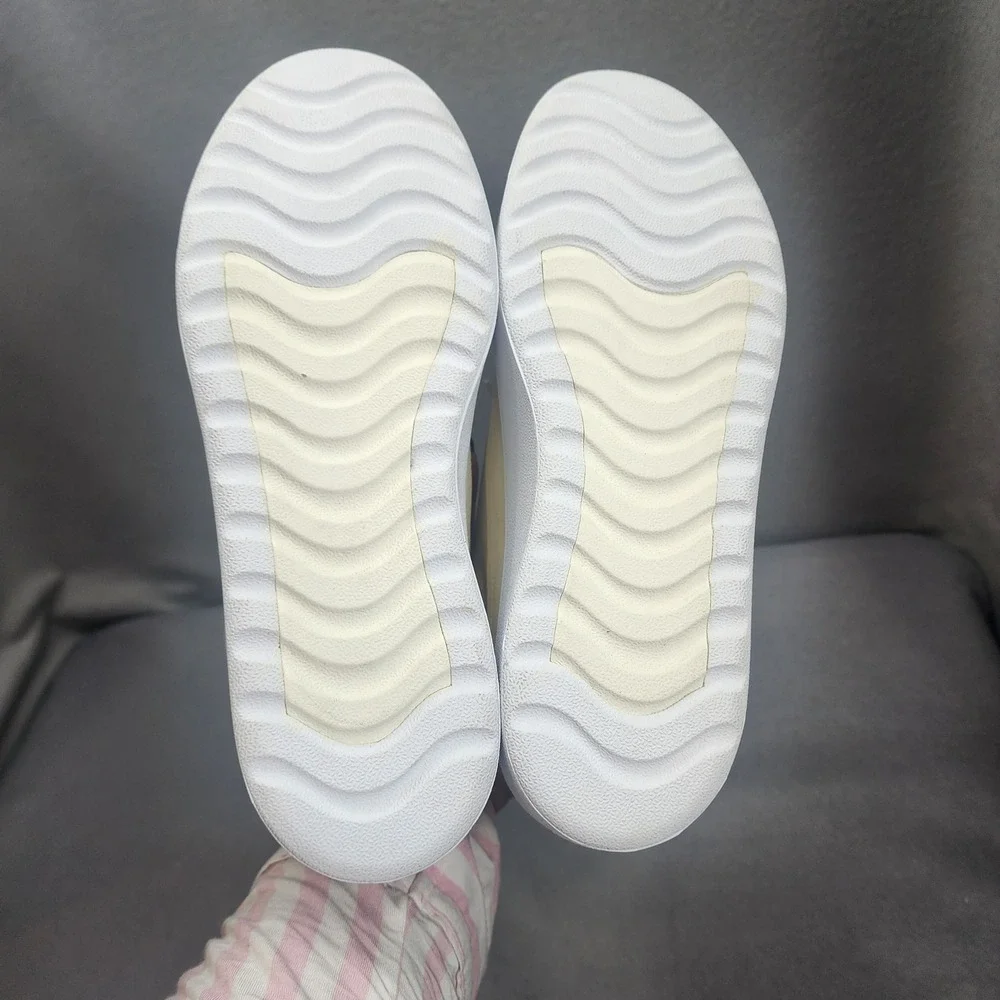 Allbirds Plant Pacer Sneakers Cream Plant-Based Bio-Material Womens 8